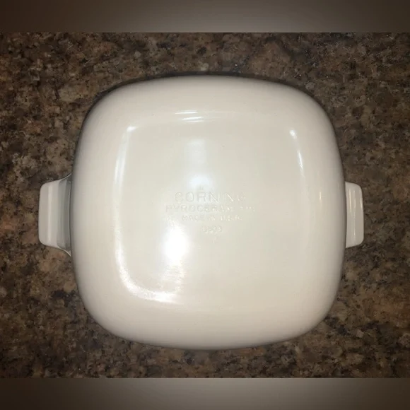 Vintage RARE Corning Pyroceram Cornflower Dish 1.5qt - Picture 6 of 8